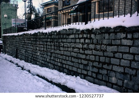 The boundry wall