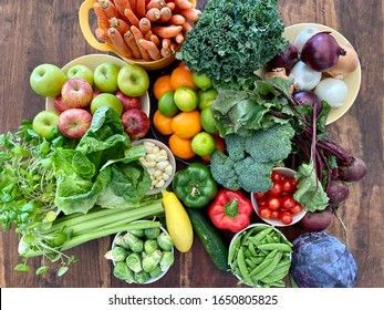 Bountiful harvest of organic vegetables - Shutterstock ID 1650805825
