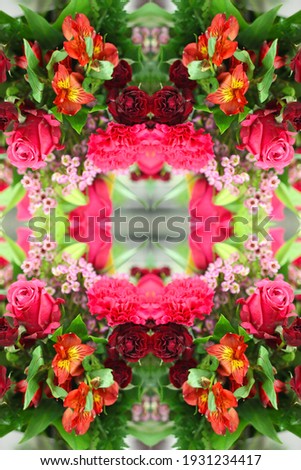 Similar – Image, Stock Photo lavender bouquet and red ribbon