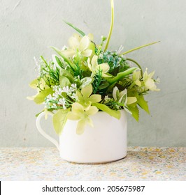 Bouquet Flower In Vase