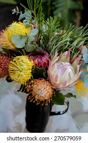 Bouquet Of Tropical Flowers