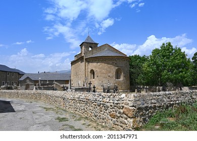 Bourg-Madame (France). 07-03-2020. Romanesque Church Of Sant Martí De Ix 