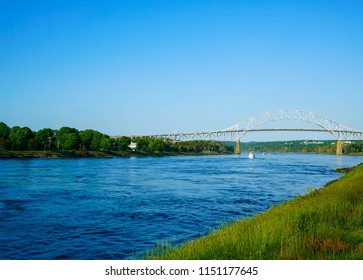 Bourne Bridge On A Sunny Day 