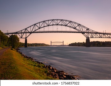 Bourne Bridge Over The Cape Cod Canal