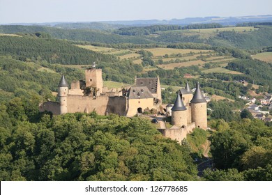 Bourscheid Castle In Luxembourg