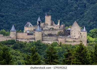 Bourscheid Castle In Luxembourg