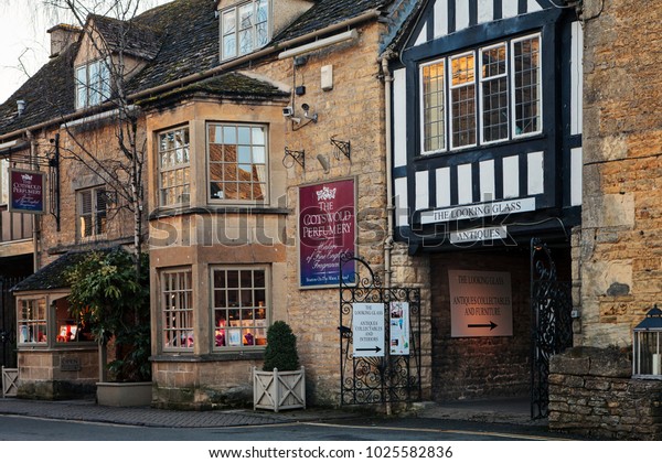 Bourton On Water Uk February 15th Stock Photo (Edit Now) 1025582836