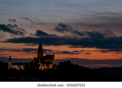 Bouzov Castle In Northern Moravia, Czech Republic