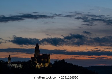 Bouzov Castle In Northern Moravia, Czech Republic