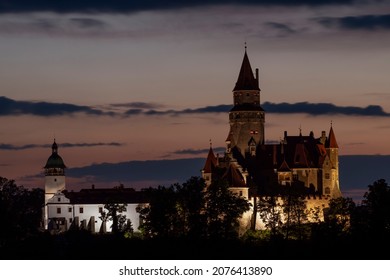 Bouzov Castle In Northern Moravia, Czech Republic