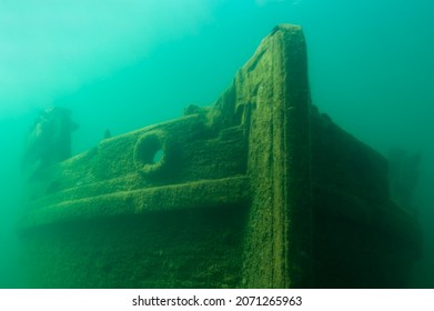 The Bow Of The Bermuda Shipwreck Found In Murray Bay Near Grand Island Munising