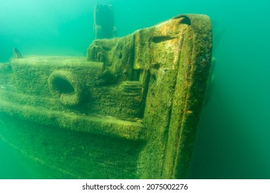 The Bow Of The Bermuda Shipwreck Found In Murray Bay Near Grand Island Munising