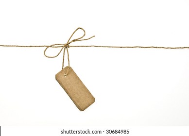 Bow with tag
