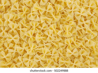 Bow Tie Pasta Background