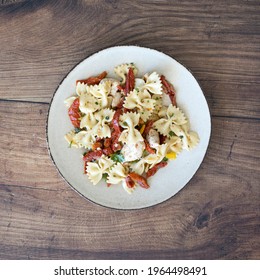 Bow Tie Pasta Salad With Sun Dried Tomatoes