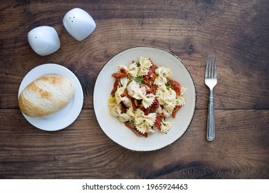 Bow Tie Pasta Salad With Sun Dried Tomatoes