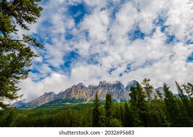 Bow Valley Parkway In Banff National Park, AB