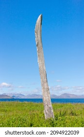 Bowhead Whale Ribs In Arch Formation, Yttygran Island, Bering Sea, Russian Far East