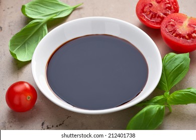 Bowl Of Balsamic Vinegar