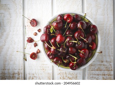 Bowl Of Bing Cherries