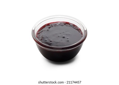 Bowl Of Blackcurrant Jam