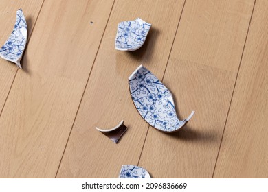 Bowl Are Broken On The Floor 