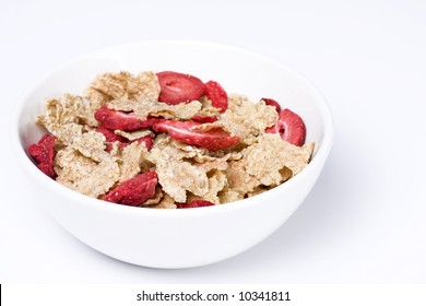 Bowl Cereal Dried Strawberries Stock Photo 10341811 | Shutterstock