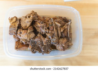 A bowl of Chicken Adobo, Traditional Philippine Sauce