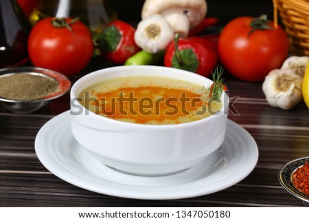 Similar – Pumpkin soup Food