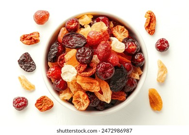 bowl filled with a variety of dried fruits - Powered by Shutterstock