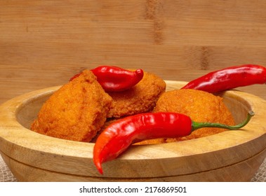 Bowl Full Of Typical Food From Bahia Called Acarajés - Acaraje