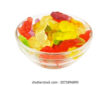 Bowl Gummy Candies Isolated On White Stock Photo 2071896890 | Shutterstock