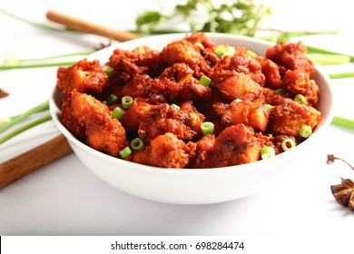 Bowl Of Homemade Fried Chicken.