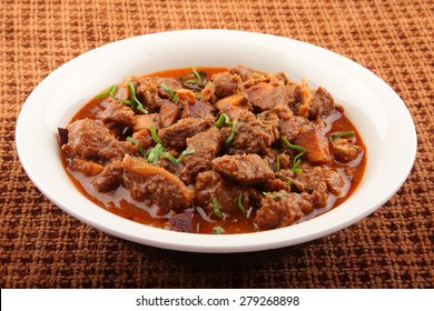 Bowl Of Lamb Curry.