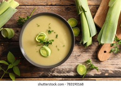 Bowl Of Leek Soup