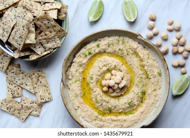 Bowl Of Macadamia Nut Humus