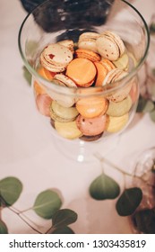 Bowl Of Macaroons A Bridal Shower