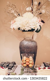 Bowl Of Macaroons A Bridal Shower