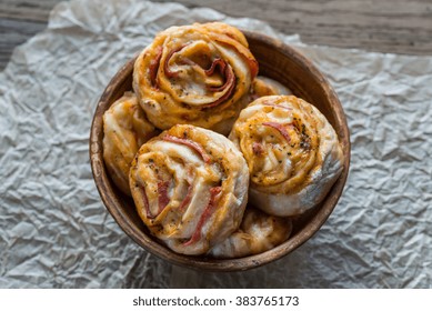 Bowl Of Pizza Rolls