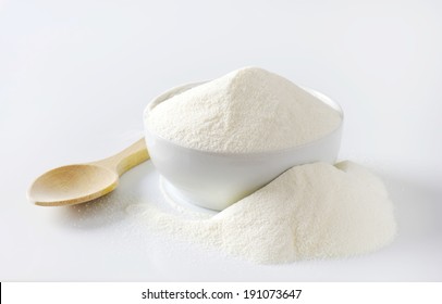 Bowl Of Powdered Milk