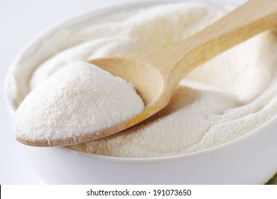 Bowl Of Powdered Milk