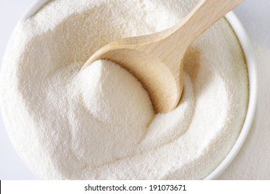 Bowl Of Powdered Milk