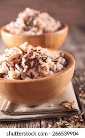 bowl with rice - Shutterstock ID 266539904