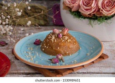 A Bowl Of Semolina Dessert