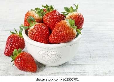 Bowl Of Strawberries