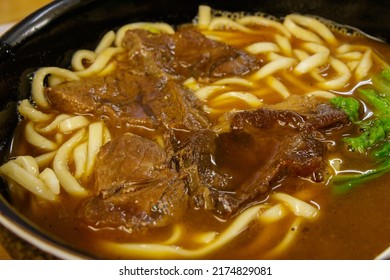 A Bowl Of Taiwanese Beef Noodle Soup