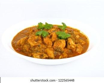 Bowl Of Traditional Indian Chicken Curry