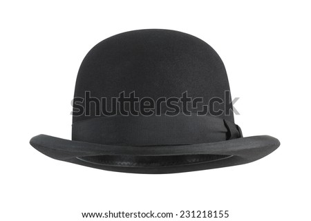 Bowler hat cut out