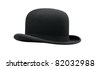 bowler hat isolated