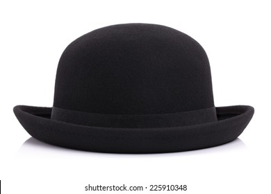 Bowler Hat Isolated On White Background